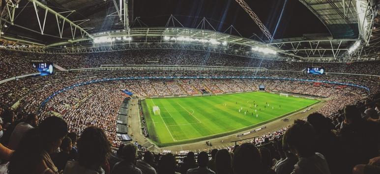 Fußball Feld